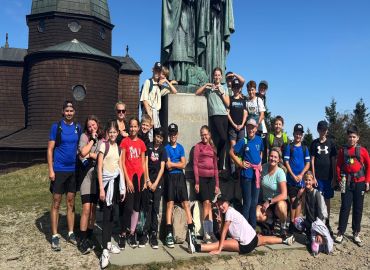 Obrázek k aktualitě Adaptační pobyt 6.B na Prostřední Bečvě