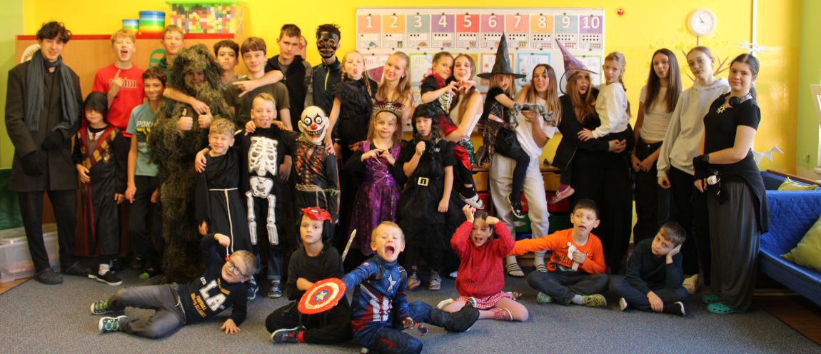 Halloweenské překvapení pro 1.A