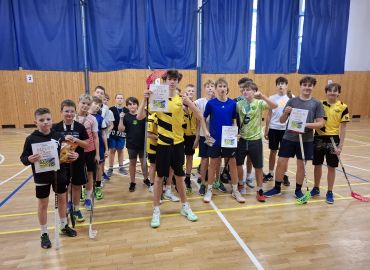 Obrázek k aktualitě Florbalový turnaj tříd na 2. stupni