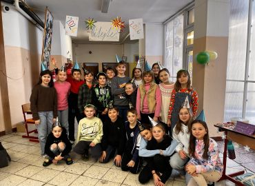 Obrázek k aktualitě Novoroční bufet 4.B