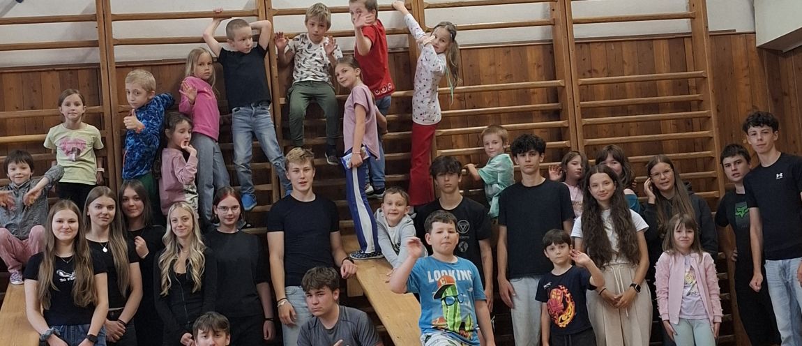 Sportovně zábavná akce 1.C a 9.C