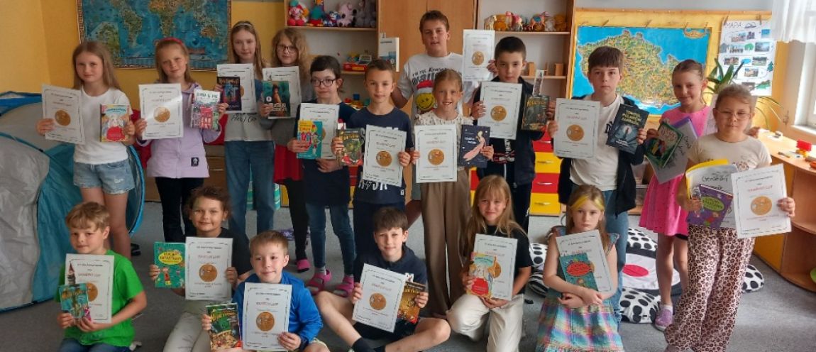 Vyhodnocení čtenářské soutěže na 1. stupni