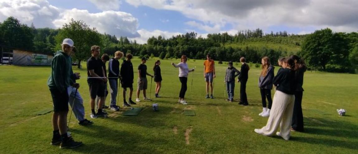 Lekce golfu v 8.A a 9.A