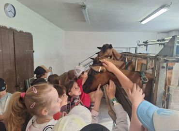 Obrázek k aktualitě 2.B na kozí farmě