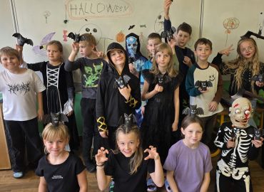 Obrázek k aktualitě Halloween ve 4.B